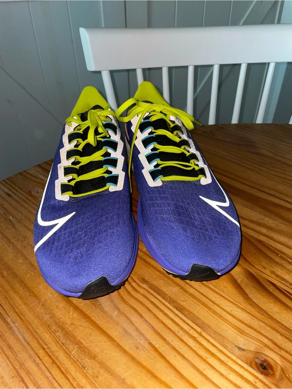 Nike Air Zoom Pegasus 37 Mens A.I.R. by Chaz Bundick Sz US 12 Violet/Cactus